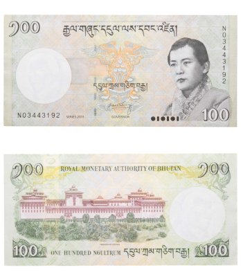 купить Бутан 100 нгултрум 2011 год Pick 32b