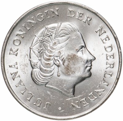 купить Нидерланды 2,5 гульдена 1964