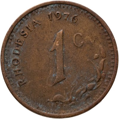 купить Родезия 1 цент (cent) 1976