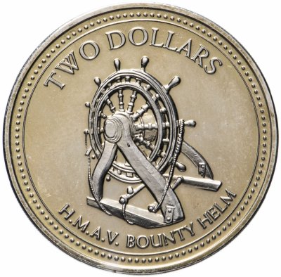 купить Острова Питкэрн 2 доллара (dollars) 2009