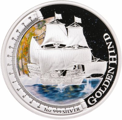 купить Тувалу 1 доллар 2011 «Корабли,изменившие мир-Golden Hing»