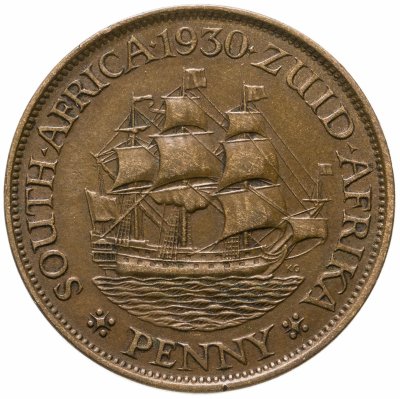 купить ЮАР 1 пенни (penny) 1930