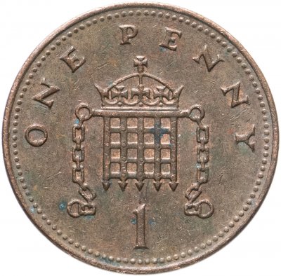 купить Великобритания 1 пенни (penny) 1998-2008, случайная дата