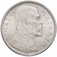 купить Чехословакия 10 крон 1928 "10 лет независимости. Томаш Масарик"