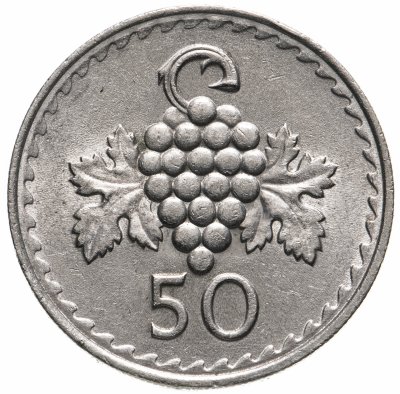 купить Кипр 50 милей (mils) 1980