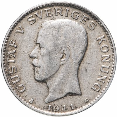купить Швеция 1 крона (krona) 1941