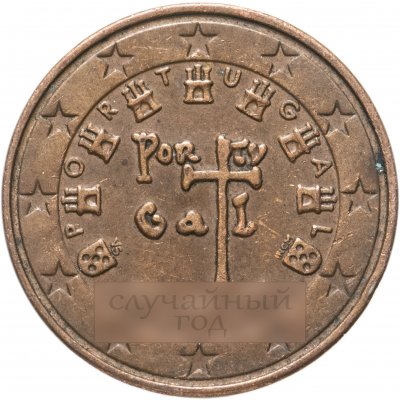 купить Португалия 5 евро центов (euro cent) 2002-2021, случайная дата