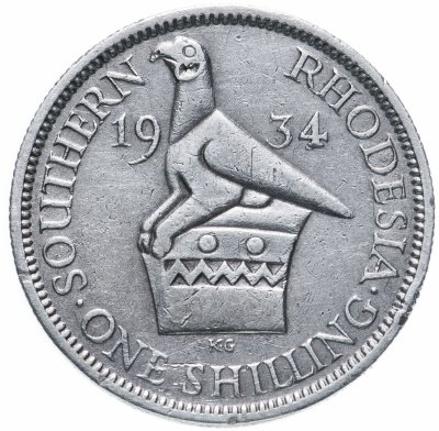 купить Южная Родезия 1 шиллинг (shilling) 1934