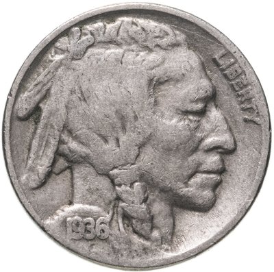 купить США 5 центов 1936 "Buffalo Nickel"