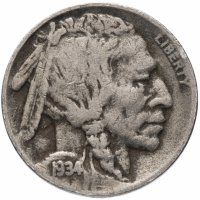 Купить США 5 центов (cents) 1938 Buffalo Nickel