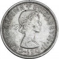 Купить Великобритания 2 шиллинга 1966