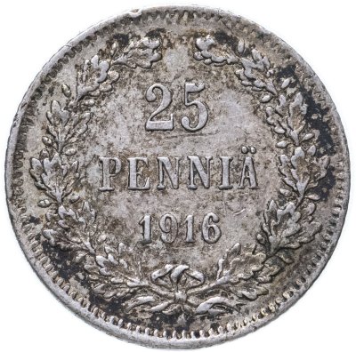 купить 25 пенни (pennia) 1916 S