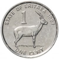 купить Эритрея 1 цент (cent) 1997