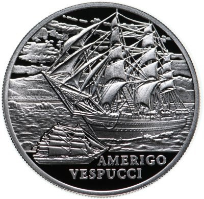купить Беларусь 20 рублей 2008 "Парусник Америго Веспуччи"