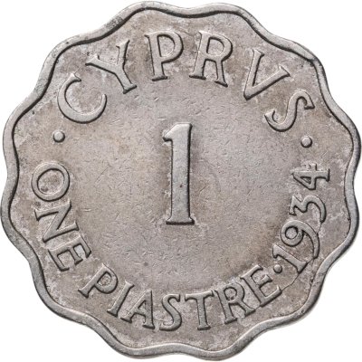 купить Кипр 1 пиастр 1934