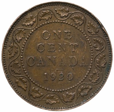 купить Канада 1 цент 1920