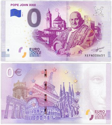 купить 0 евро (euro) "Иоанн XXIII" 2019 1-серия (NEW)