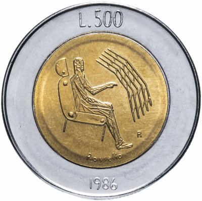 купить Сан-Марино 500 лир (lire) 1986 "Эволюция технологий"