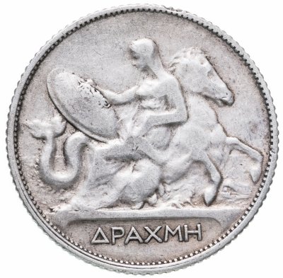 купить Греция 1 драхма (драхмн, drachma) 1910