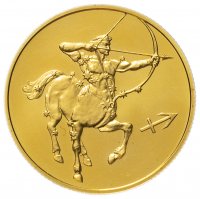 Купить 50 рублей 2003 СПМД "Знаки Зодиака - Стрелец"