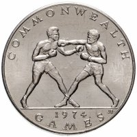 купить Самоа 1 доллар (тала) 1974 "X Игры Содружества: бокс"