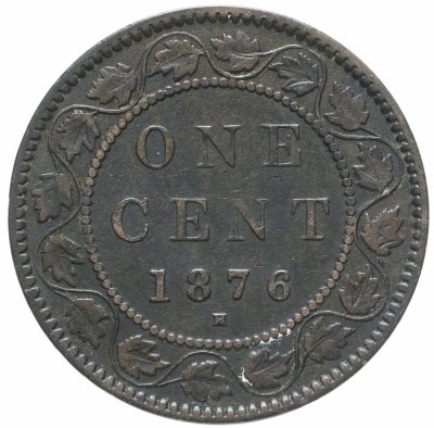 купить Канада 1 цент (cent) 1876
