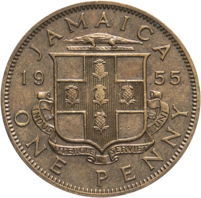 купить Ямайка 1 пенни (penny) 1955