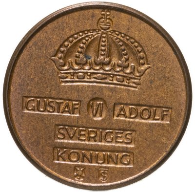 купить Швеция 1 эре (ore) 1960
