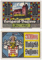 купить Германия (Мекленбург-Шверрин: Дассов) 50 пфеннигов 1921 (260.2/B1)