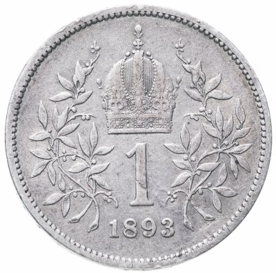 купить Австрия 1 крона (crown) 1893