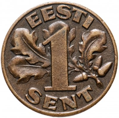 купить Эстония 1 сент (sent) 1929