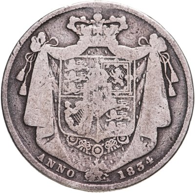купить Великобритания 1/2 кроны (crown) 1834