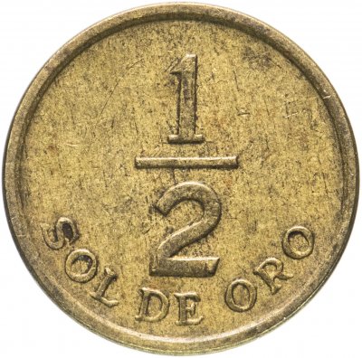 купить Перу 1/2 соля (sol) 1975-1976