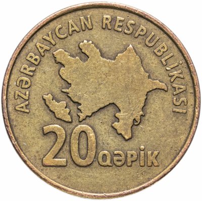 купить Азербайджан 20 гяпиков 2006