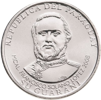 купить Парагвай 1000 гуарани (guaranies) 2008