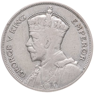 купить Новая Зеландия 1/2 кроны (crown) 1934