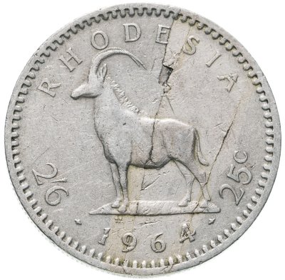 купить Родезия 2 1/2 шиллинга 1964