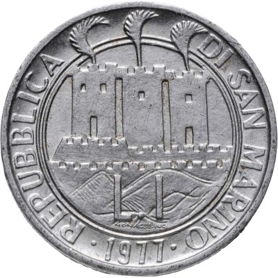 купить Сан-Марино 1 лира (lira) 1977 Экология - FAO (ФАО)