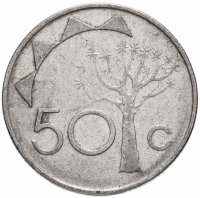купить Намибия 50 центов 1993-2015, случайная дата