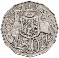 Купить Австралия 50 центов (cents) 1983