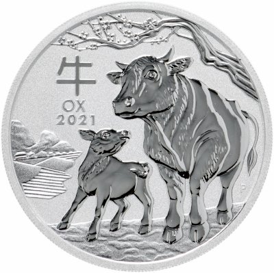 купить Австралия 1 доллар (dollar) 2021 "Китайский гороскоп - год быка"