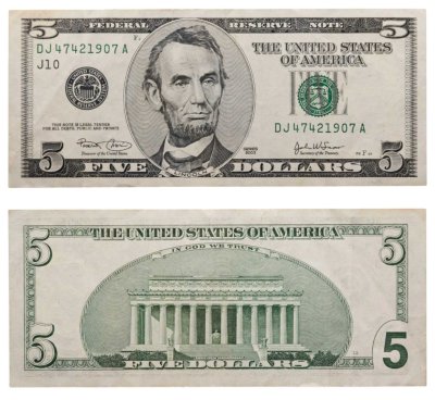 купить США 5 долларов 2003 год (Pick 517а) J-Канзас