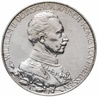купить Германия (Империя) 2 марки (mark) 1913 25 лет правлению Вильгельма II