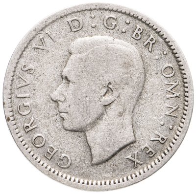 купить Великобритания 6 пенсов (pence) 1943
