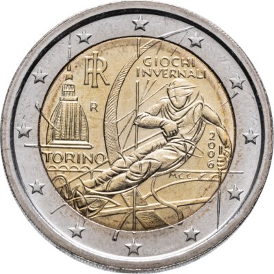 купить Италия 2 евро (euro) 2006 Олимпиада в Турине