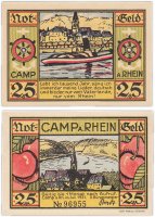 Купить Германия (Гессен-Нассау: Камп-Борнхофен) 25 пфеннигов 1921 (219.1/B1)