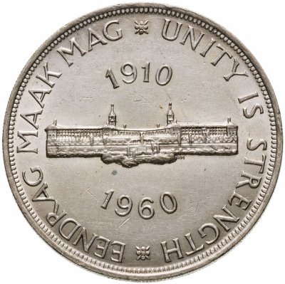 купить ЮАР 5 шиллингов (shillings) 1960 "50 лет Южноафриканскому союзу"