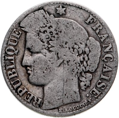 купить Франция 50 сантимов (centimes) 1871-1895, случайный год