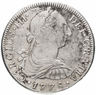 купить Мексика 8 реалов 1778