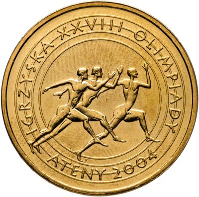 купить Польша 2 злотых 2004 "XXVIII летние Олимпийские Игры, Афины 2004"